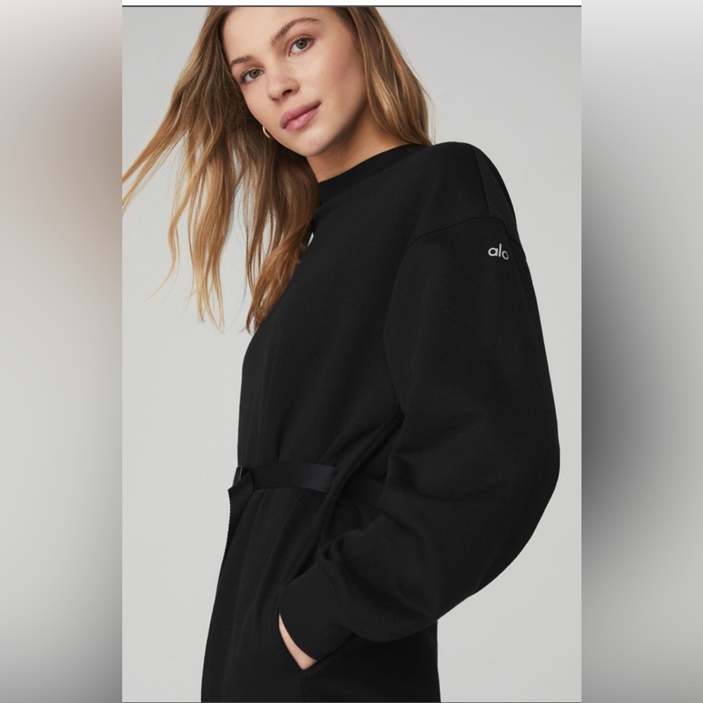 Alo Yoga Cityscape Sweatshirt Dress